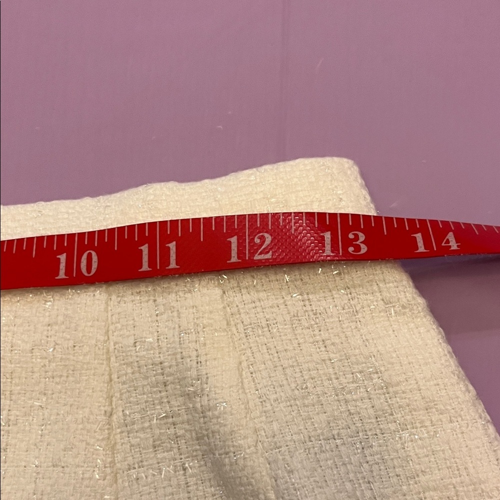 Worthington Cream Textured suit jacket size 10 skirt size 8 - Picture 11 of 15